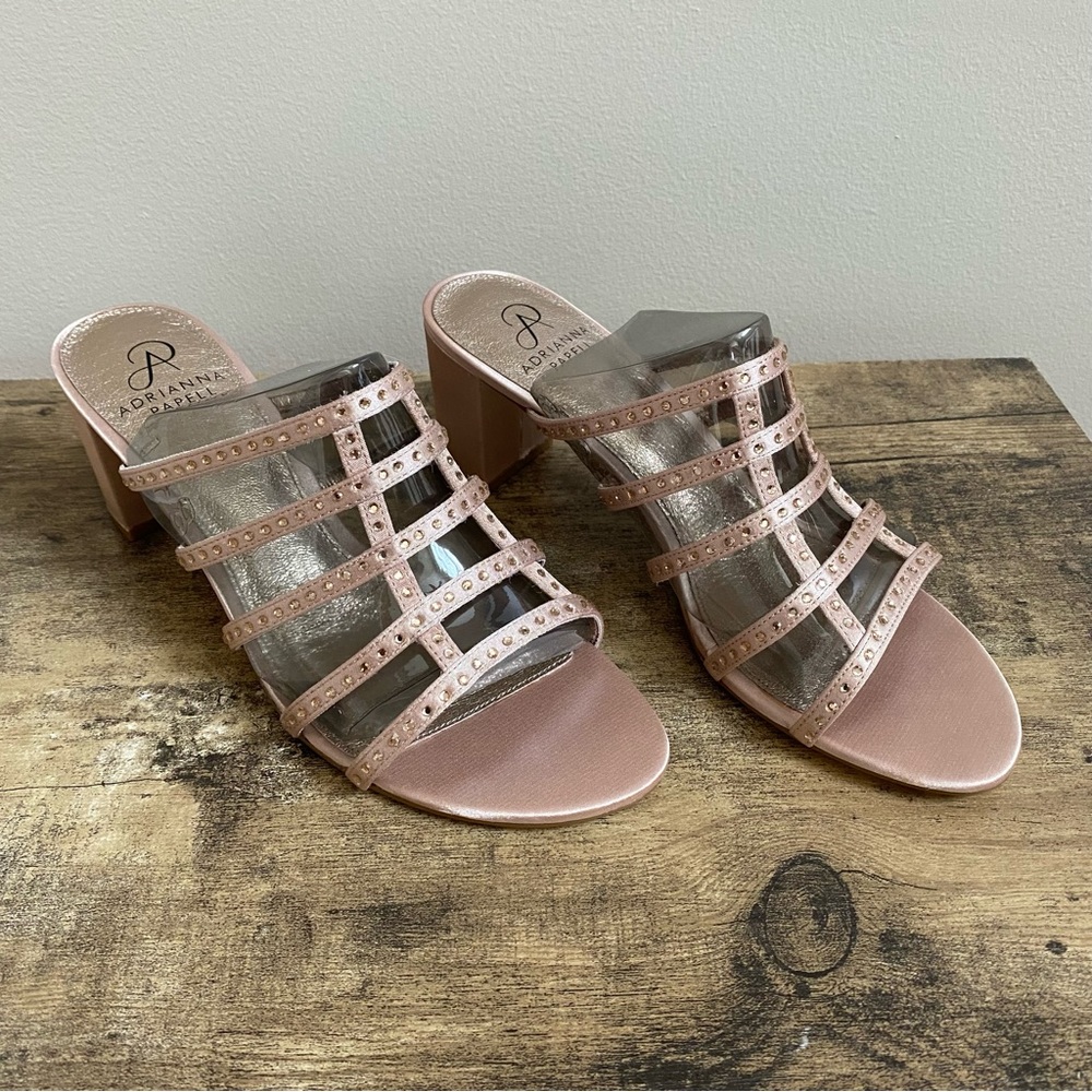 Adrianna Papell Satin Heels - 8.5